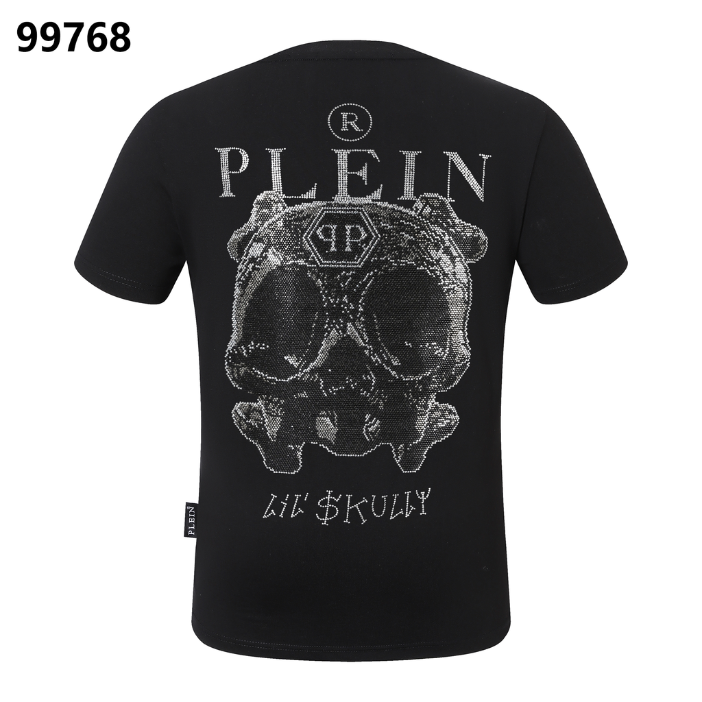 PHILIPP PLEIN Skull-Print Crew-Neck T-Shirt