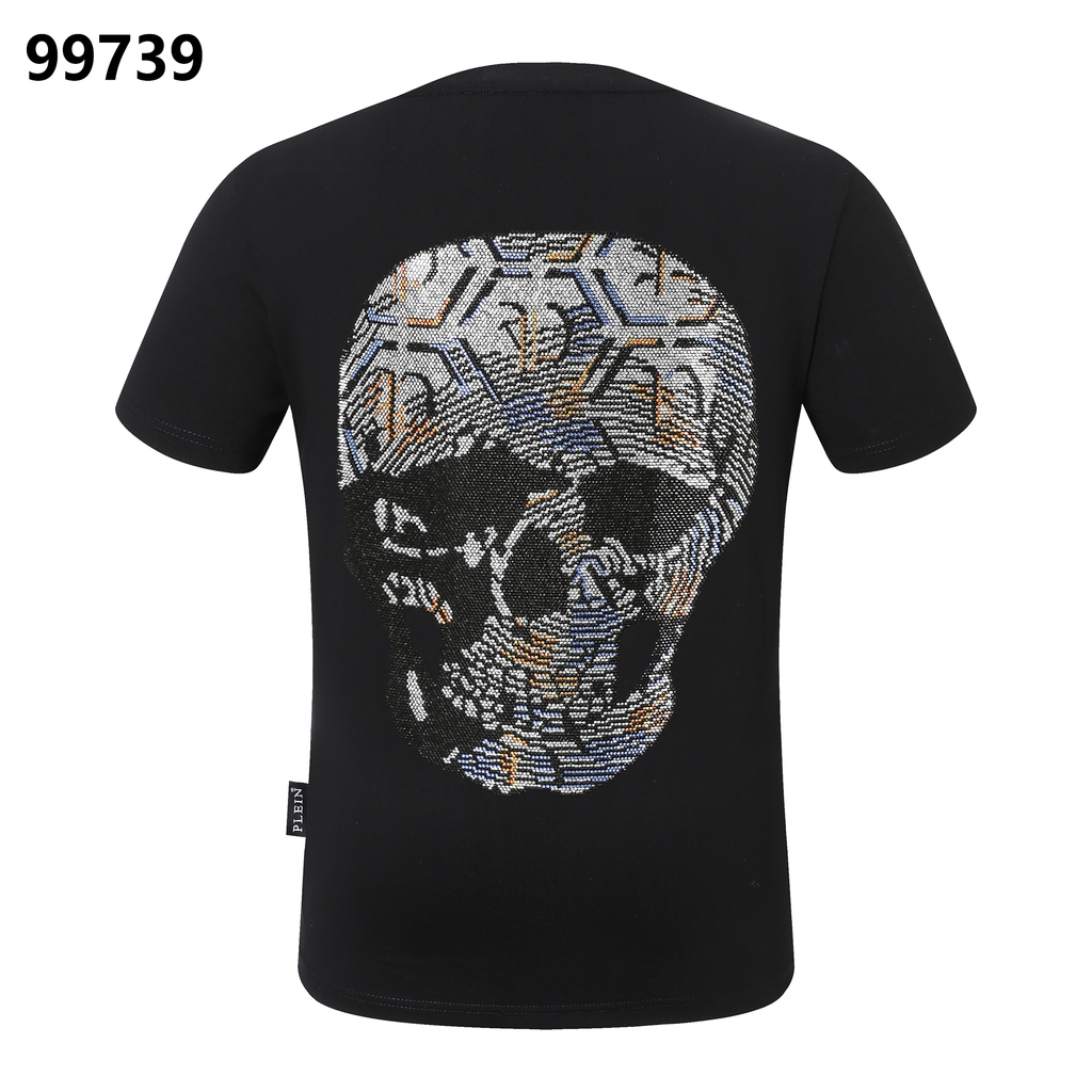 PHILIPP PLEIN Skull-Print Crew-Neck T-Shirt