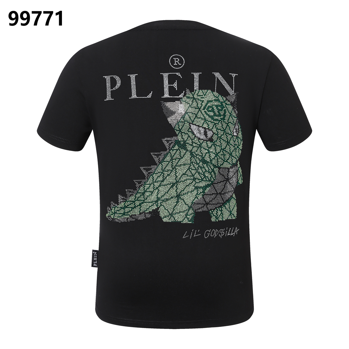 PHILIPP PLEIN Little Dinosaur Crew Neck T-Shirt
