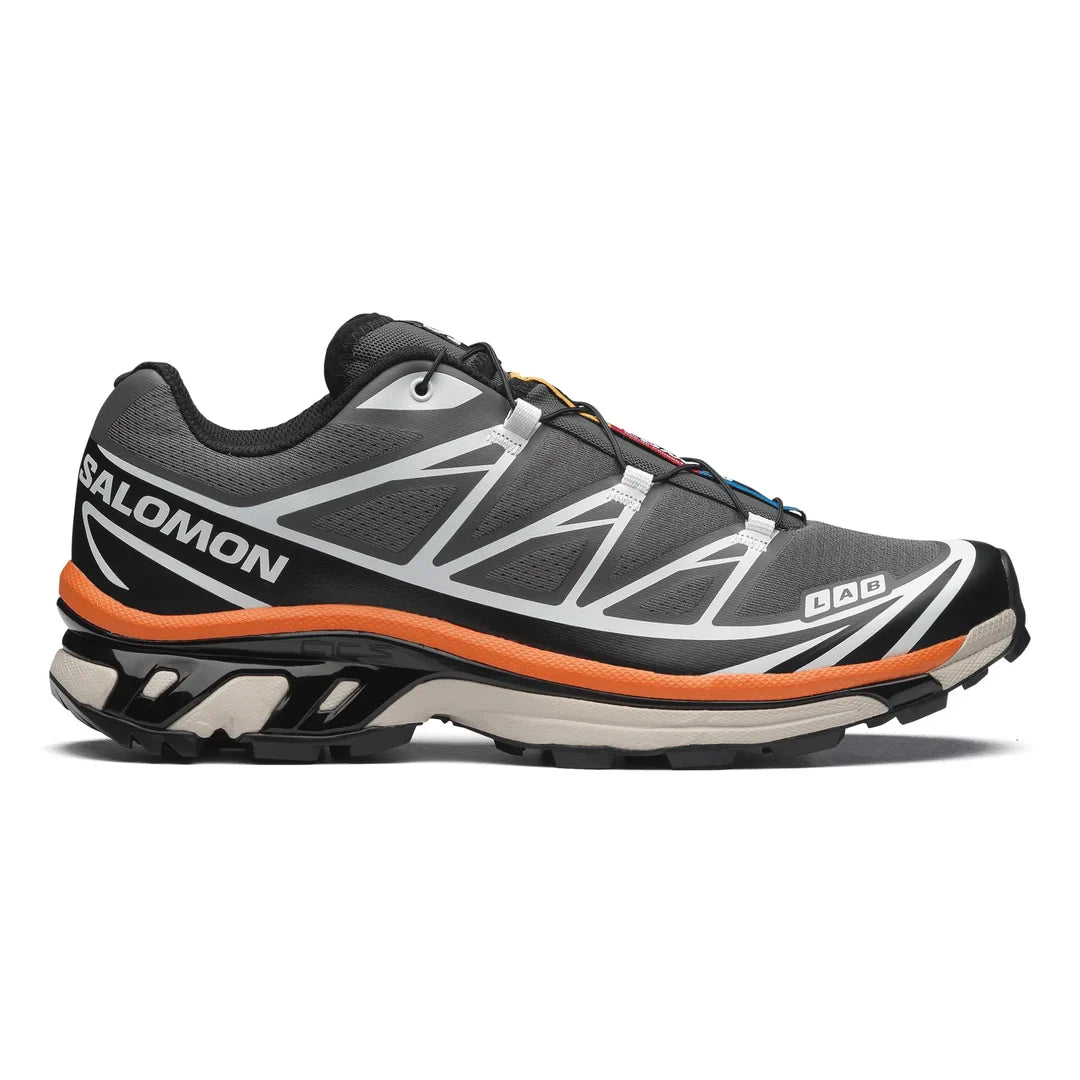Salomon XT-6 Pewter/Black/Turmeric