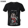 PHILIPP PLEIN Mickey Mouse Print Crew Neck T-Shirt
