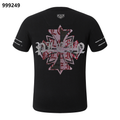 PHILIPP PLEIN Sanskrit Maple Leaf Crew Neck T-Shirt