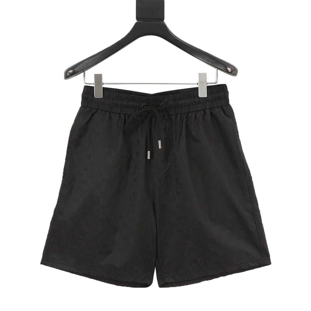 Gucci Double G Subtle Pattern All-Over Print Beach Shorts
