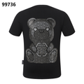 PHILIPP PLEIN Round Neck T-Shirt Teddy Bear