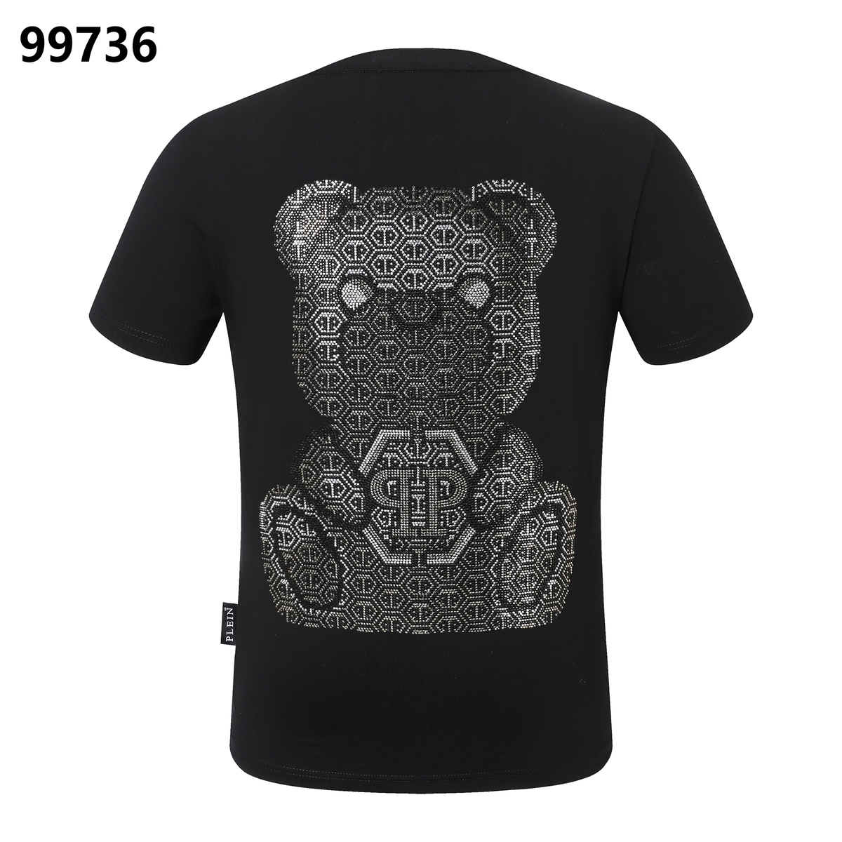 PHILIPP PLEIN Round Neck T-Shirt Teddy Bear