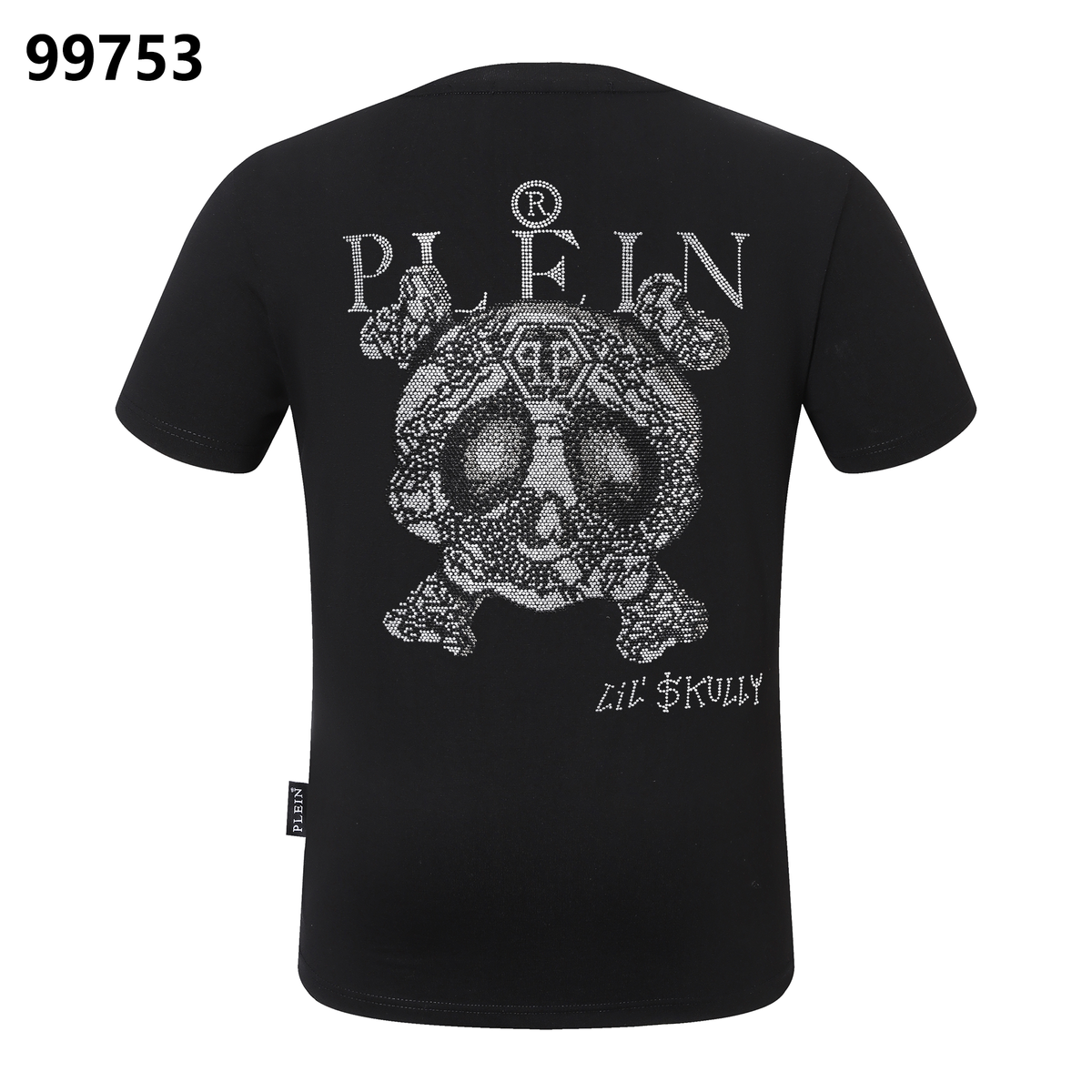 PHILIPP PLEIN Little Monster Rhinestone-Embellished Crew-Neck T-Shirt