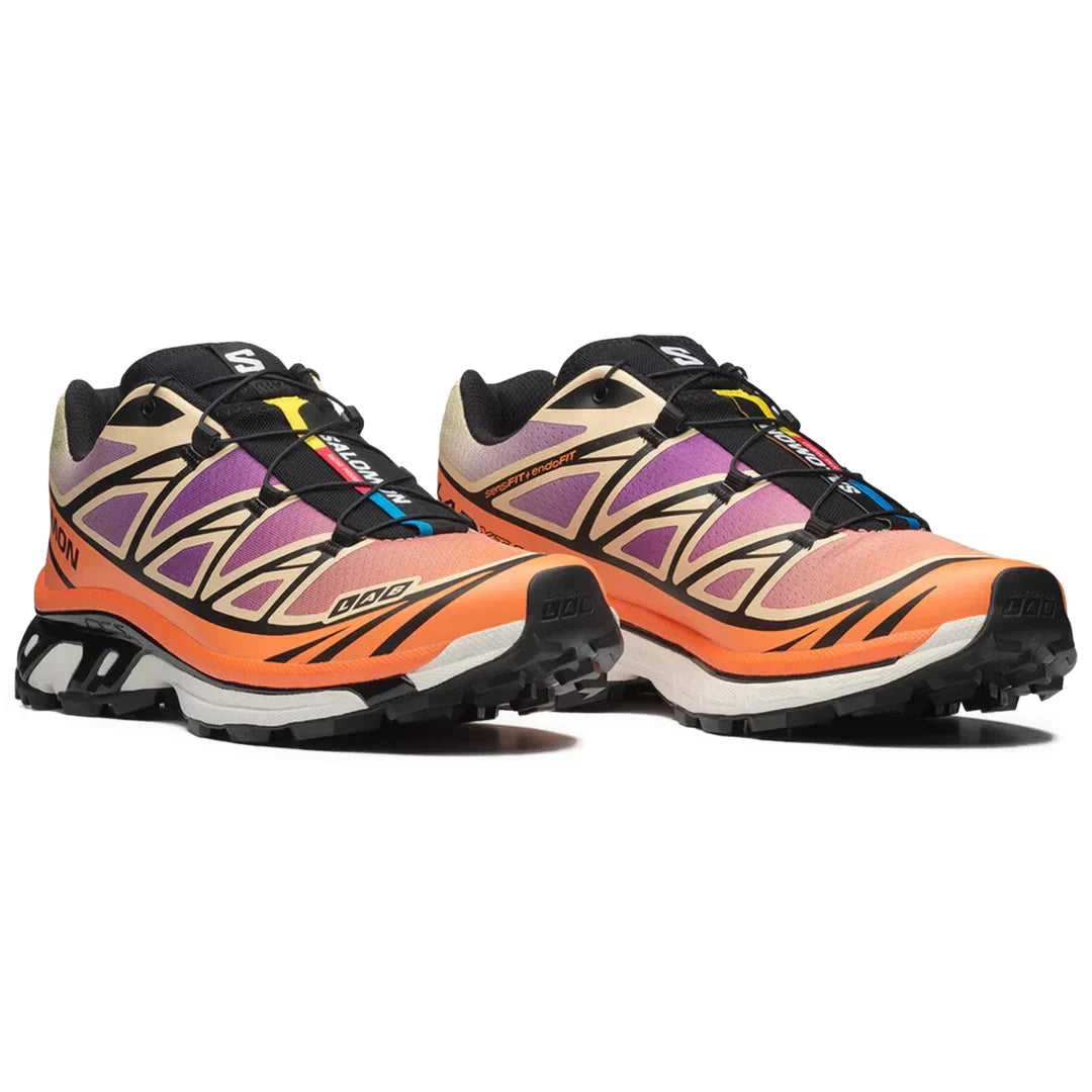 Salomon XT-6 Black/Almond Cream/Dragon