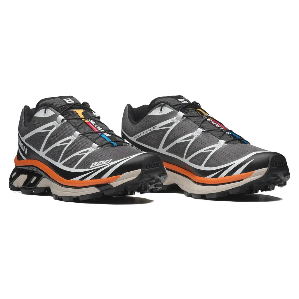 Salomon XT-6 Pewter/Black/Turmeric