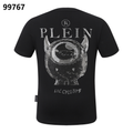 PHILIPP PLEIN Round-Neck T-Shirt with Little Monster Print