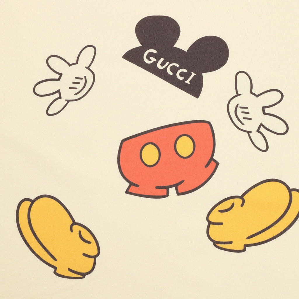Gucci 26ss Fun Cartoon Collection Short-Sleeve Shirt