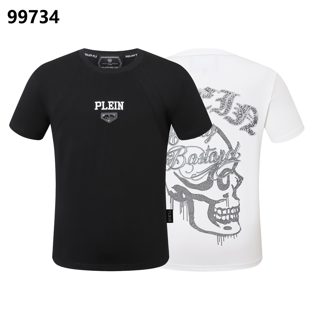 PHILIPP PLEIN Skull Crew Neck T-Shirt
