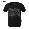PHILIPP PLEIN 2024 Dragon-Print Crew-Neck T-Shirt