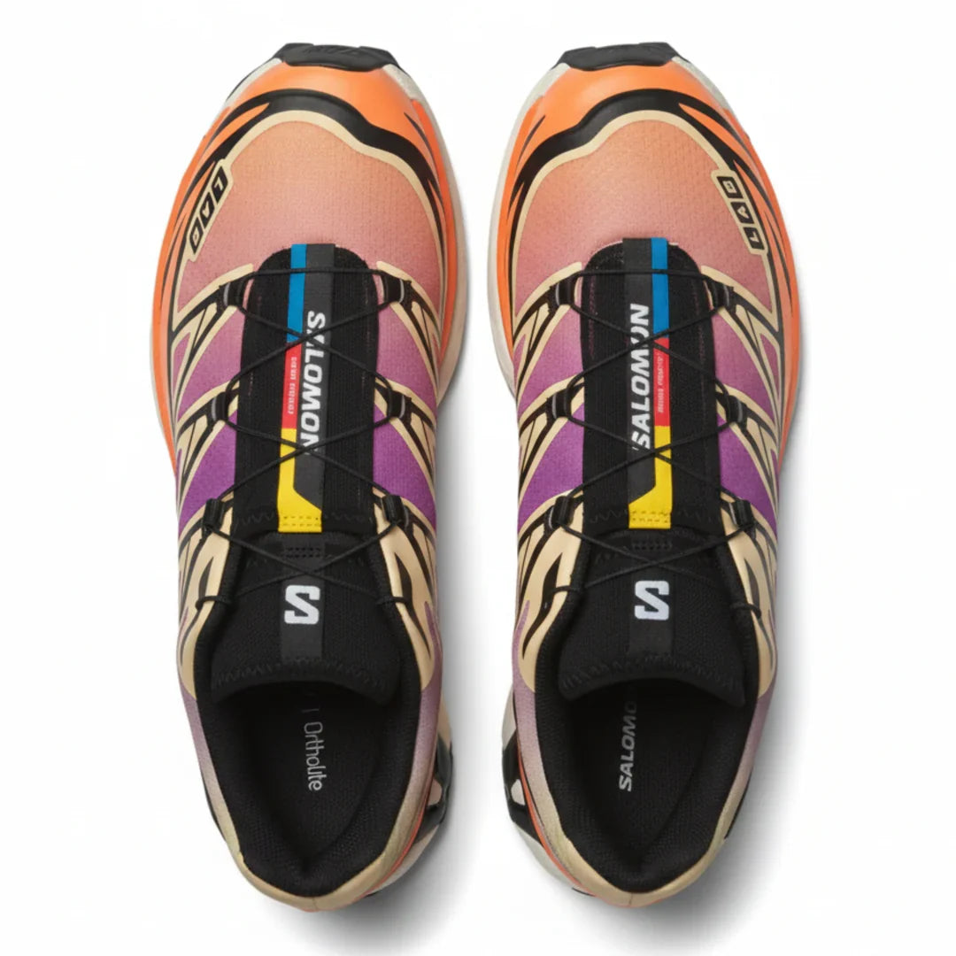Salomon XT-6 Black/Almond Cream/Dragon