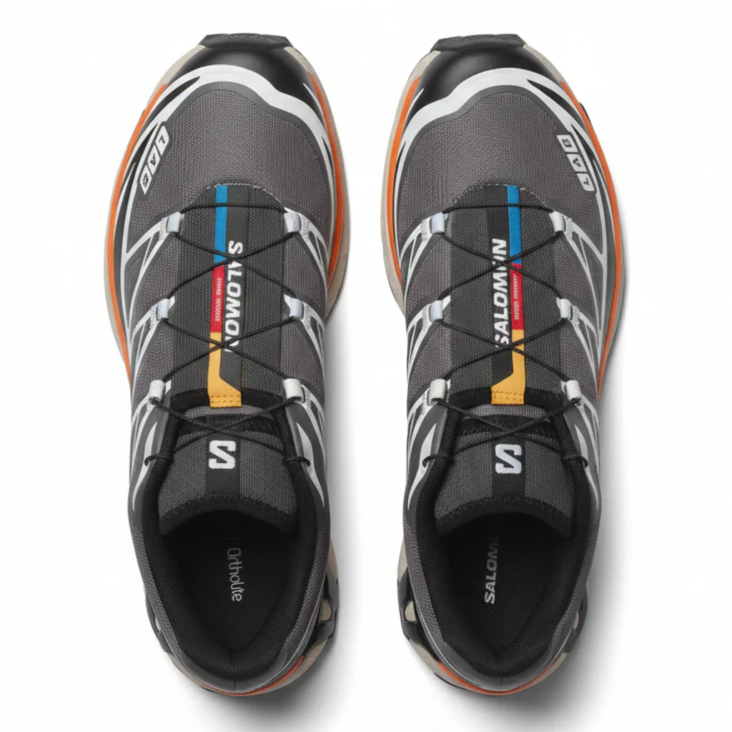 Salomon XT-6 Pewter/Black/Turmeric