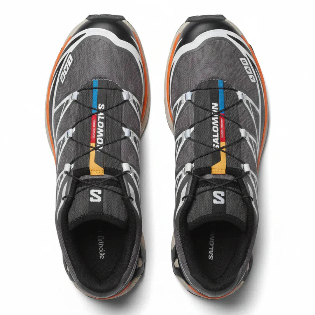 Salomon XT-6 Pewter/Black/Turmeric
