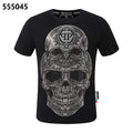 PHILIPP PLEIN Skull-Print Crew-Neck T-Shirt
