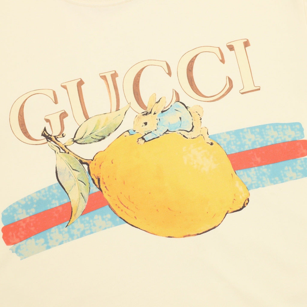 Gucci 26ss Fun Cartoon Collection Short-Sleeve Shirt