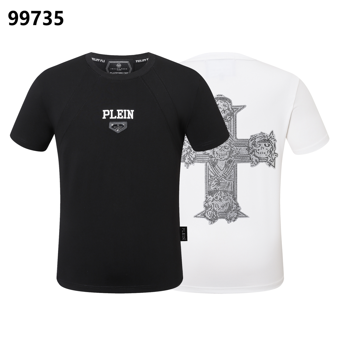 PHILIPP PLEIN Guns N' Roses Crew Neck T-Shirt