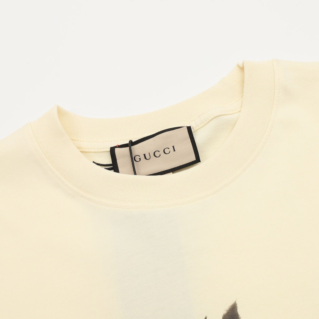 Gucci 26ss Fun Cartoon Collection Short-Sleeve Shirt