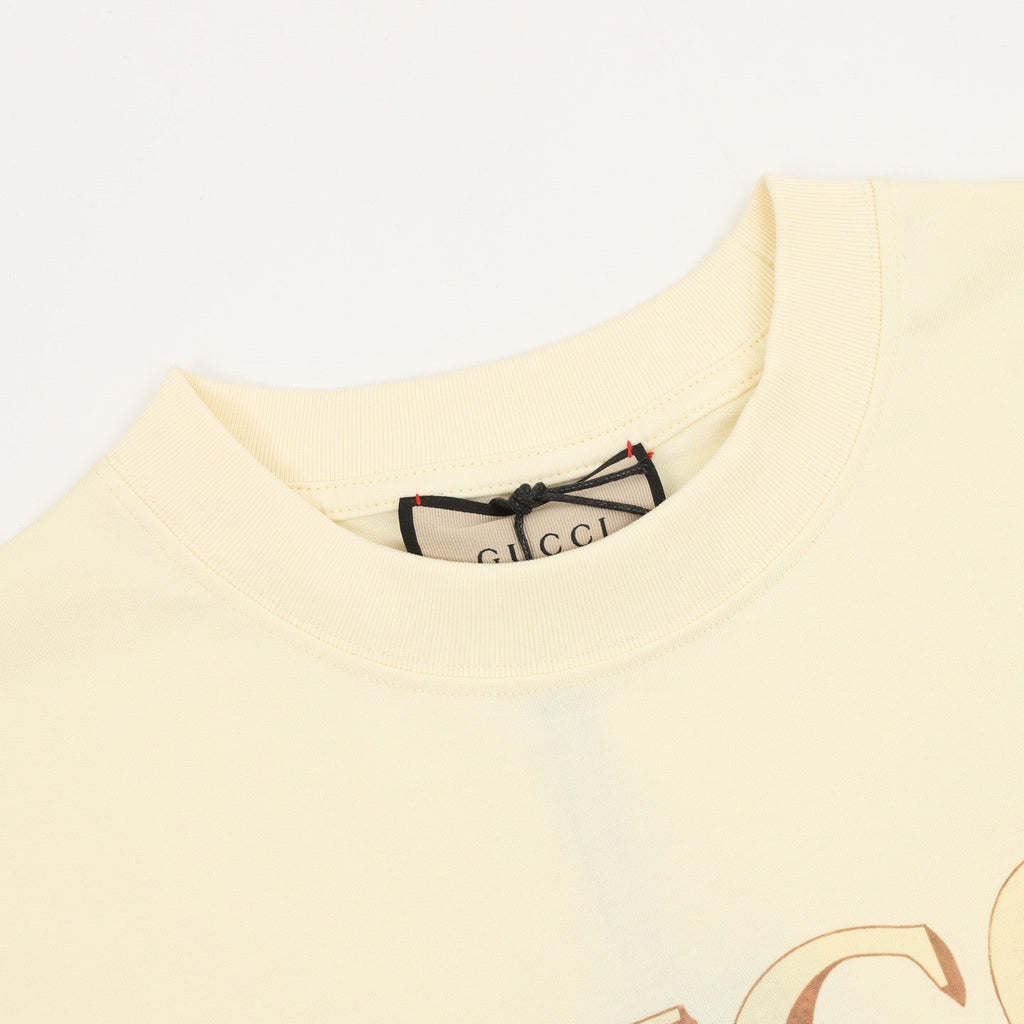 Gucci 26ss Fun Cartoon Collection Short-Sleeve Shirt
