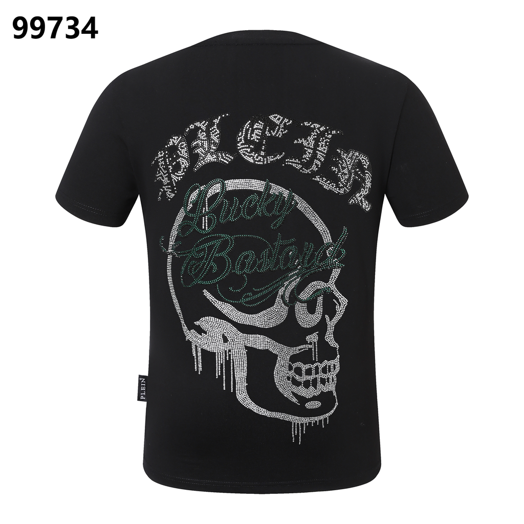 PHILIPP PLEIN Skull Crew Neck T-Shirt