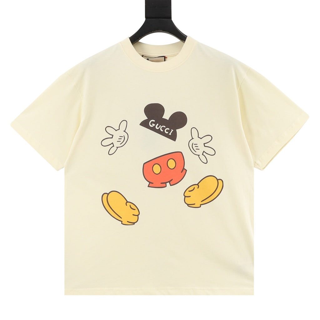 Gucci 26ss Fun Cartoon Collection Short-Sleeve Shirt