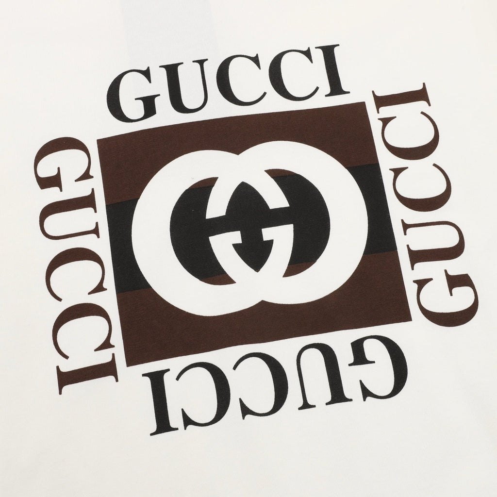 Gucci Classic Totem Print Short-Sleeve Shirt