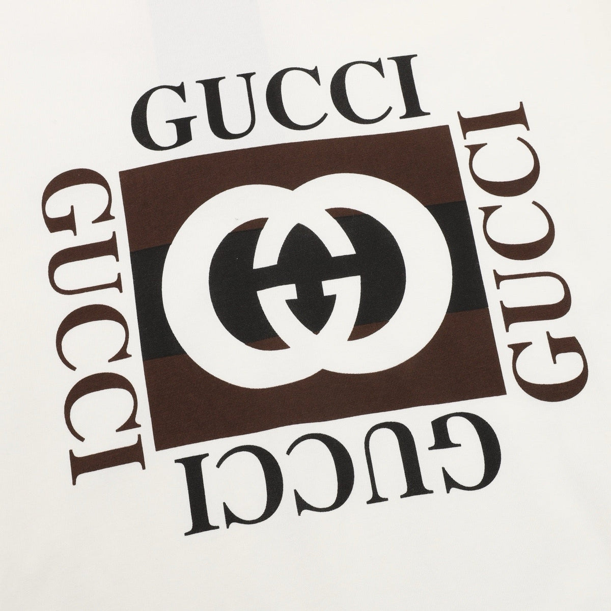 Gucci Classic Totem Print Short-Sleeve Shirt