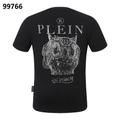 PHILIPP PLEIN Round-Neck T-Shirt with Demon Skull Design