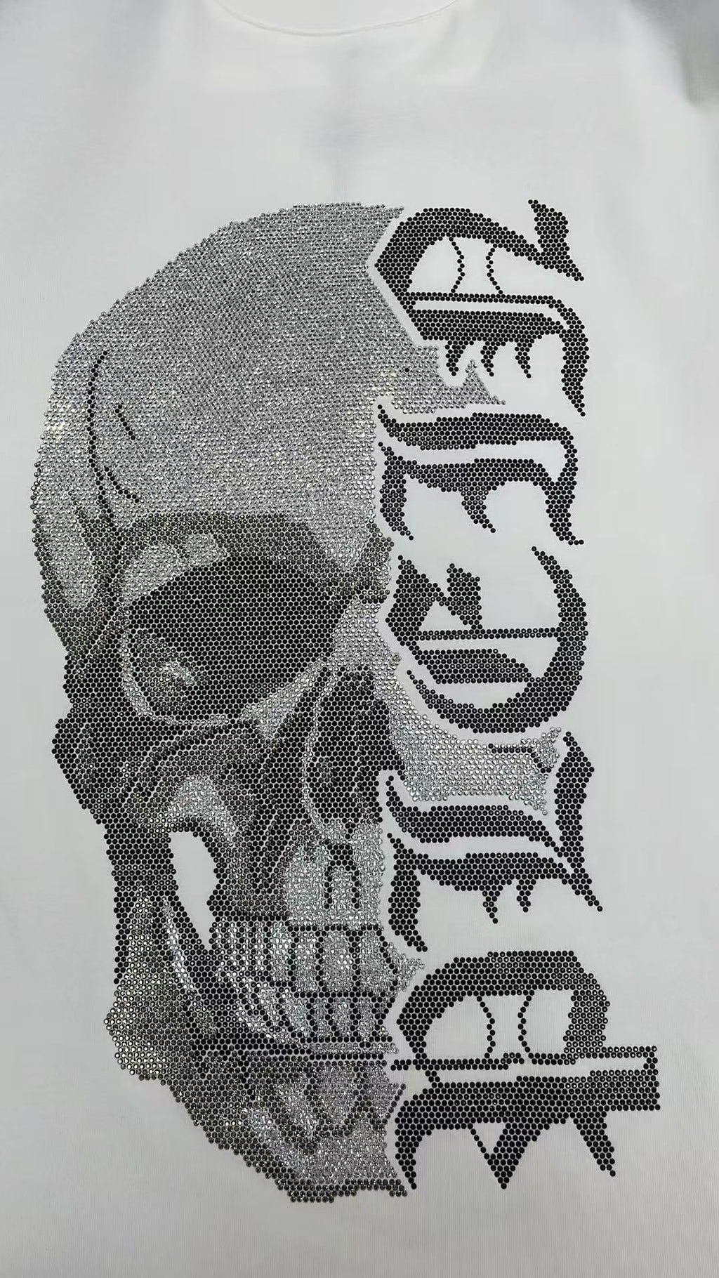 PHILIPP PLEIN Skull-Print Crew-Neck T-Shirt