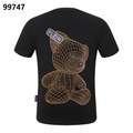 PHILIPP PLEIN Round Neck T-Shirt Teddy Strass Teddy Bear