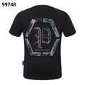 PHILIPP PLEIN Sanskrit Alphabet Rhinestone-Embellished Crew-Neck T-Shirt