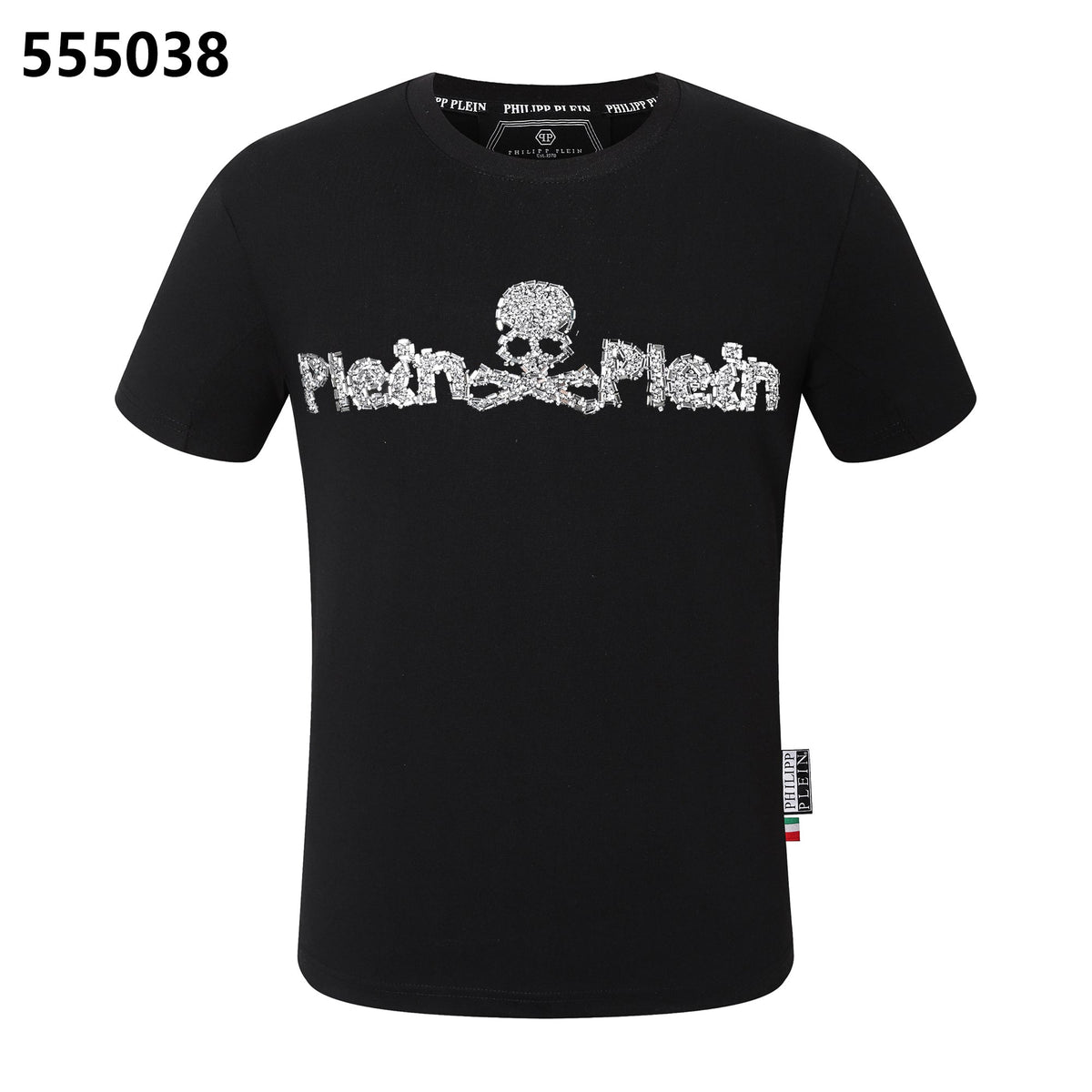 PHILIPP PLEIN Skull Crew Neck T-Shirt