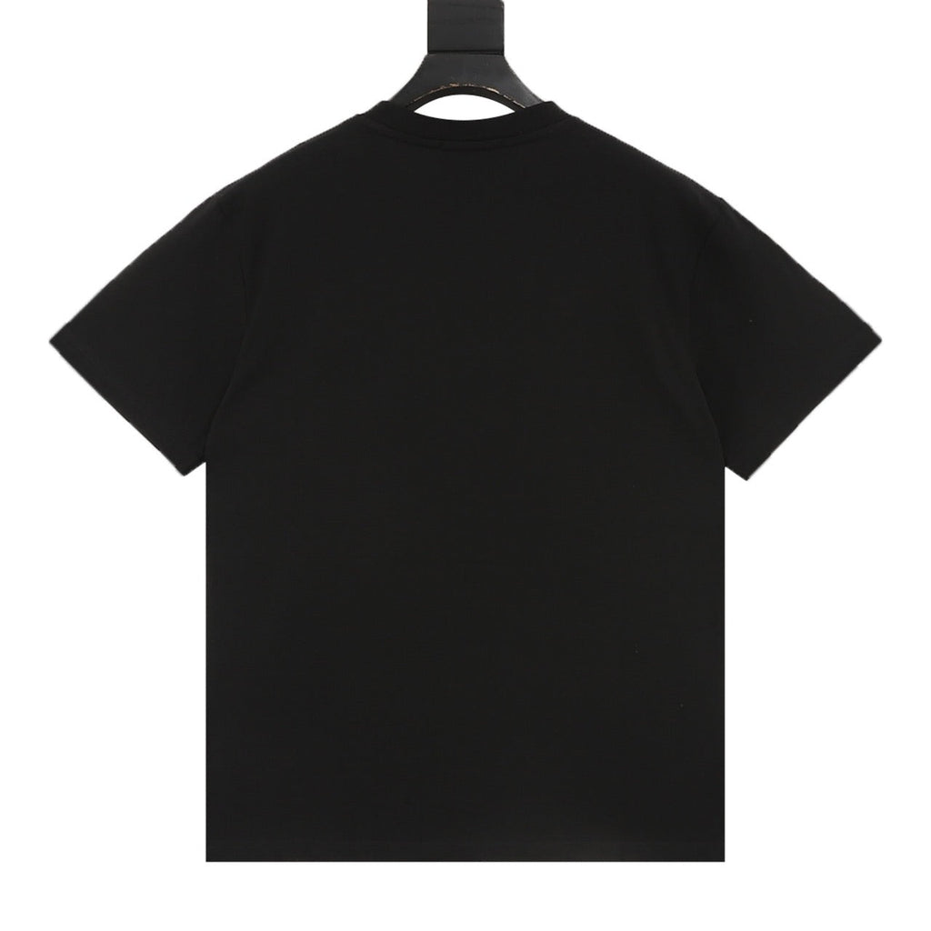 Gucci Short-Sleeve Shirt with Pocket and Floral Patch