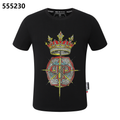 PHILIPP PLEIN Crown-Print Crew-Neck T-Shirt