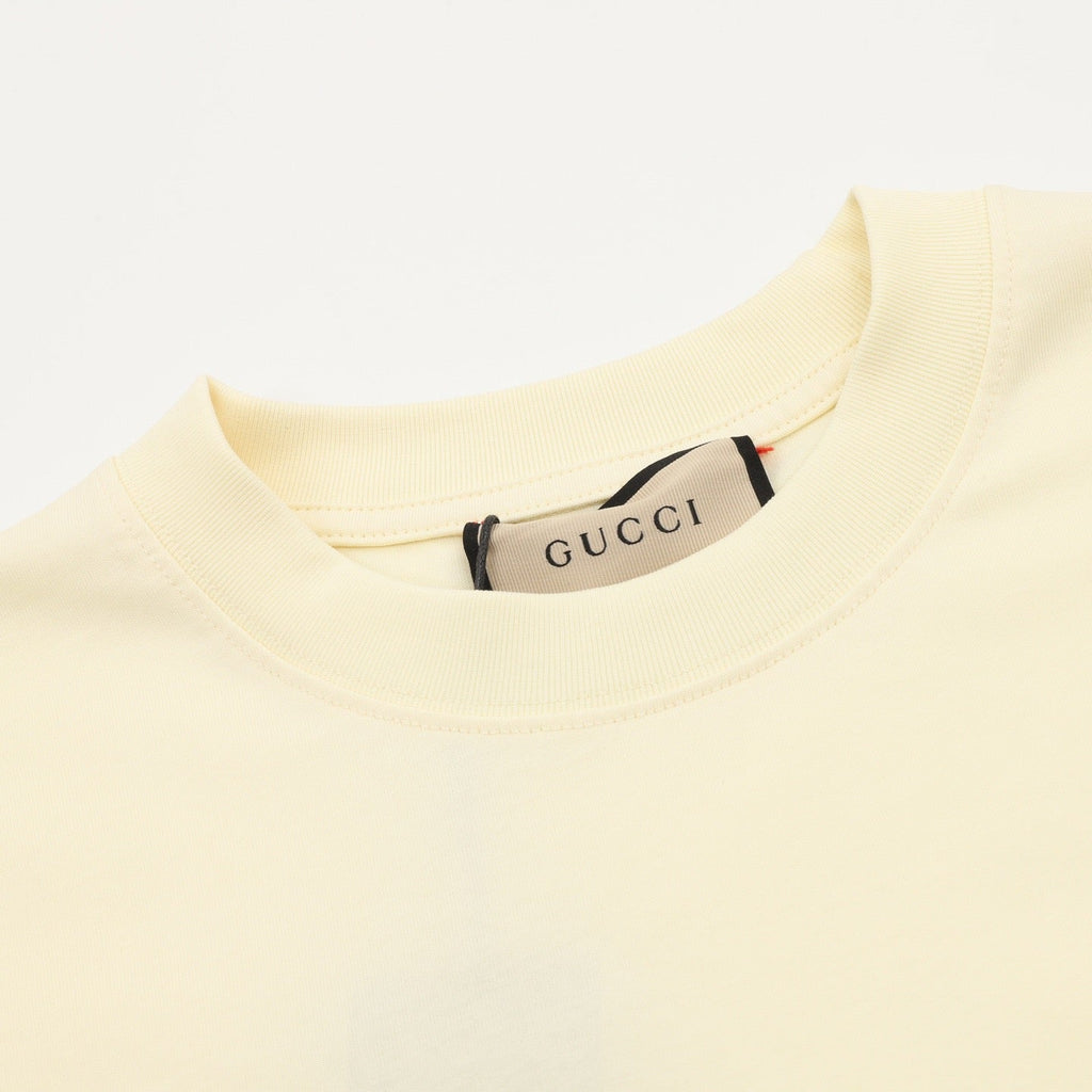 Gucci 26ss Fun Cartoon Collection Short-Sleeve Shirt