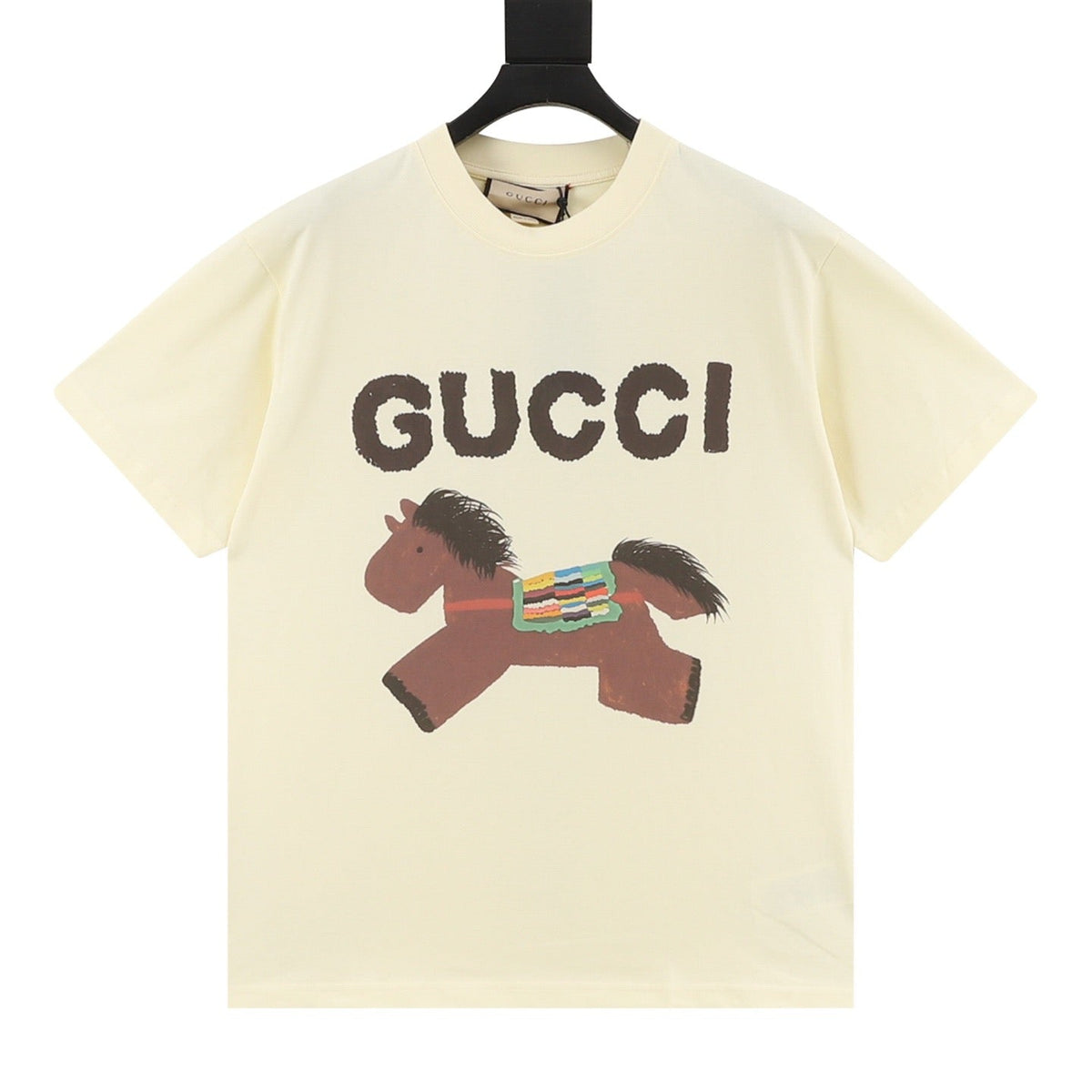 Gucci 26ss Fun Cartoon Collection Short-Sleeve Shirt