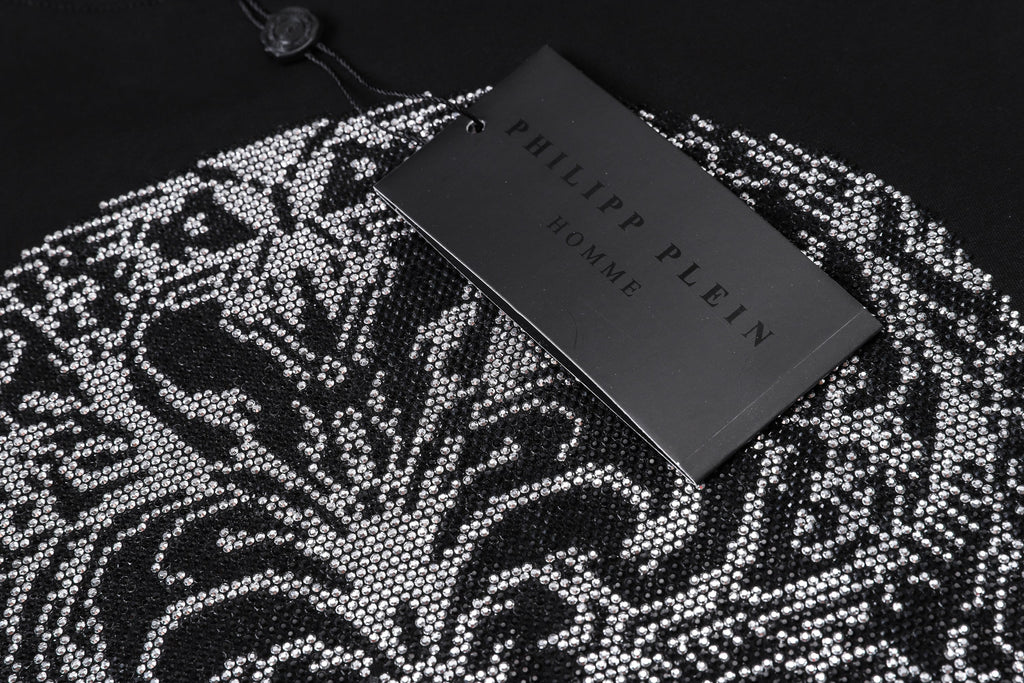 PHILIPP PLEIN Skull-Print Crew-Neck T-Shirt