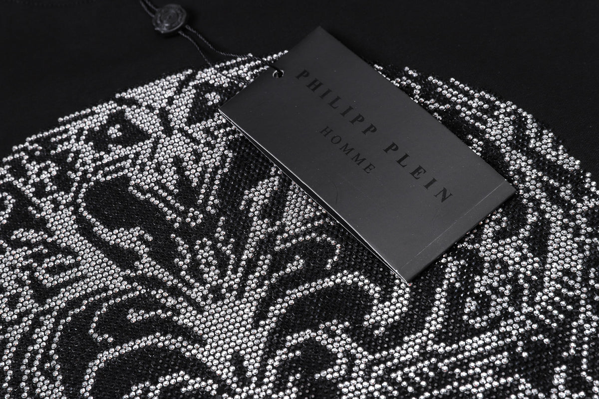 PHILIPP PLEIN Skull-Print Crew-Neck T-Shirt