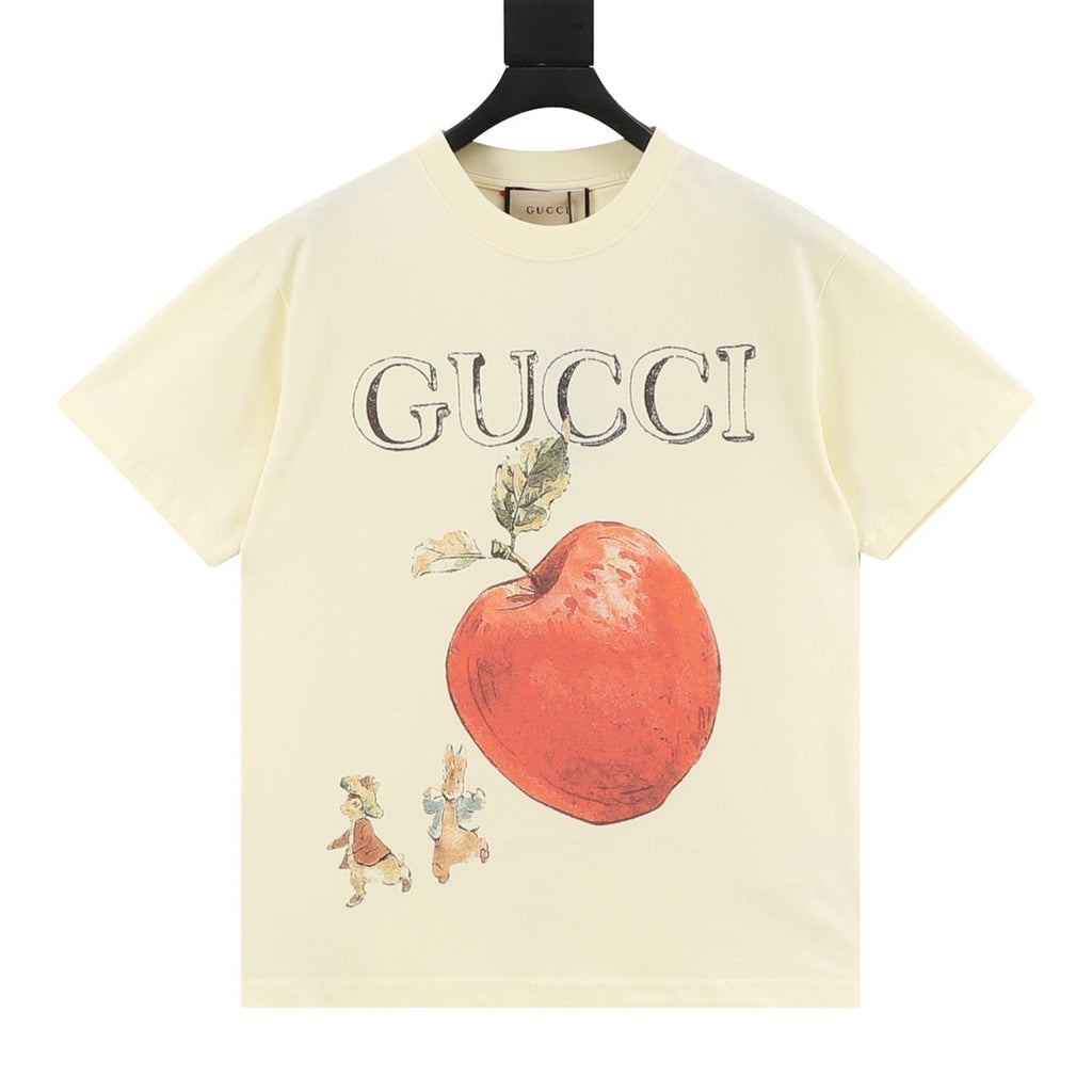 Gucci 26ss Fun Cartoon Collection Short-Sleeve Shirt