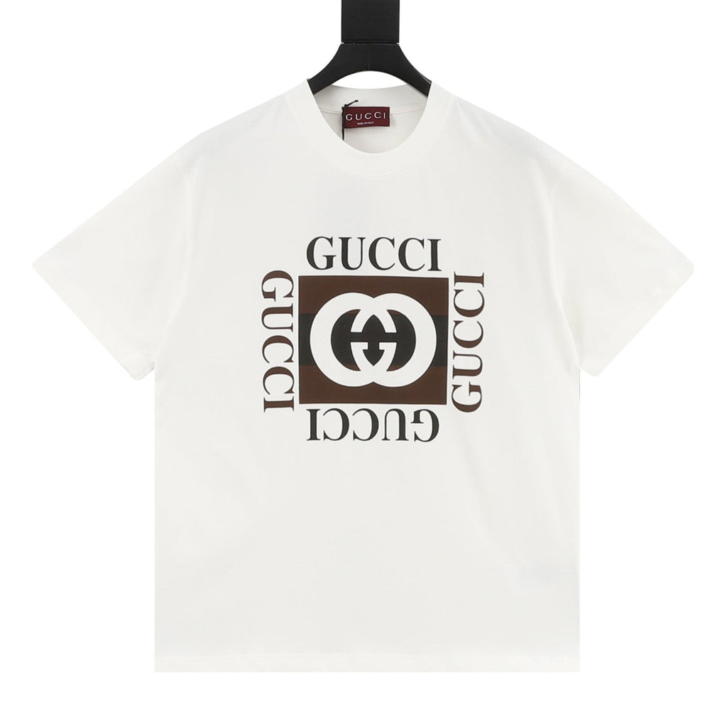 Gucci Classic Totem Print Short-Sleeve Shirt