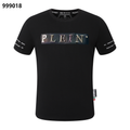 PHILIPP PLEIN Round-Neck T-Shirt with Metal Letters