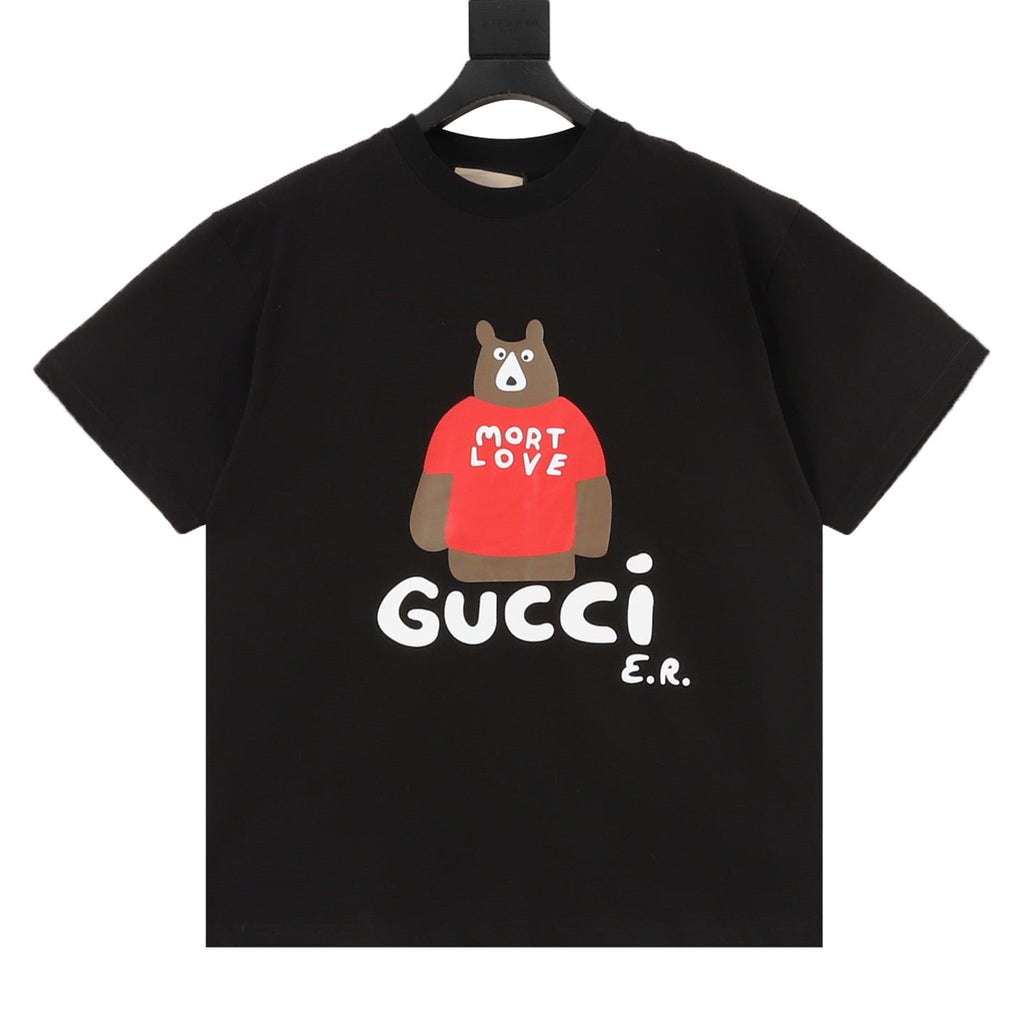Gucci 26ss Fun Cartoon Collection Short-Sleeve Shirt