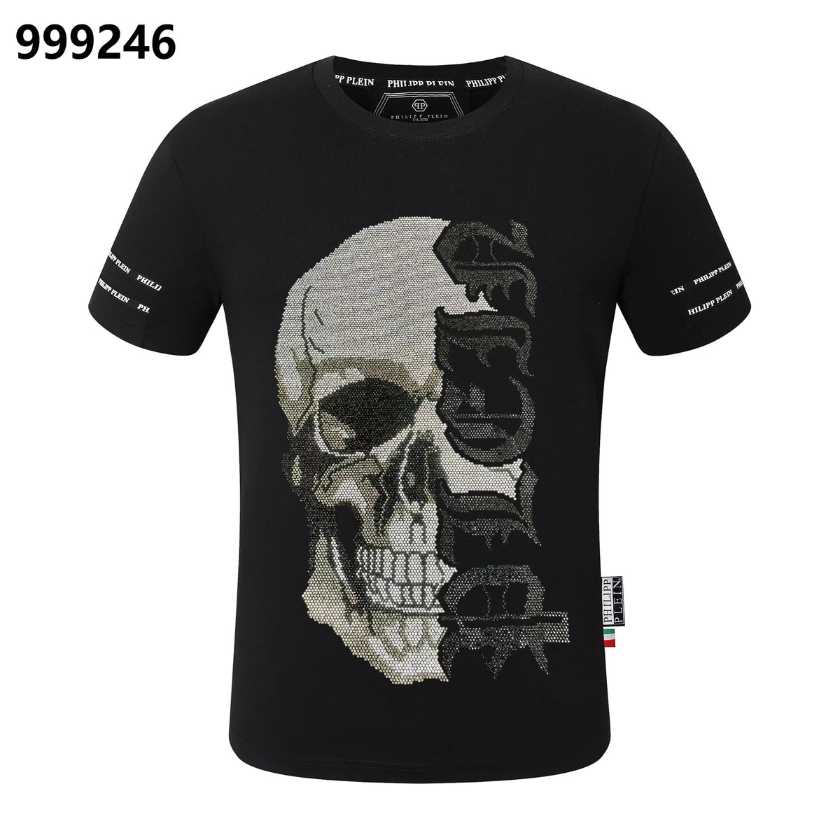 PHILIPP PLEIN Skull-Print Crew-Neck T-Shirt