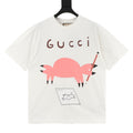 Gucci 26ss Fun Cartoon Collection Short-Sleeve Shirt