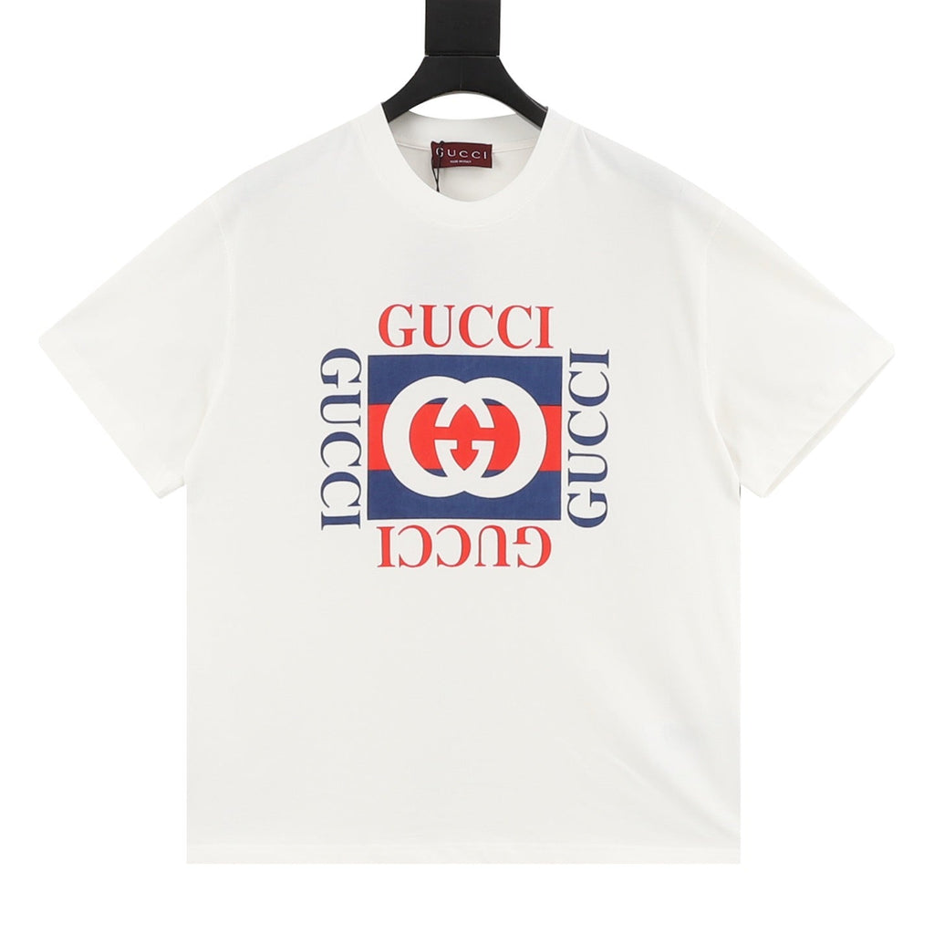 Gucci Classic Totem Print Short-Sleeve Shirt