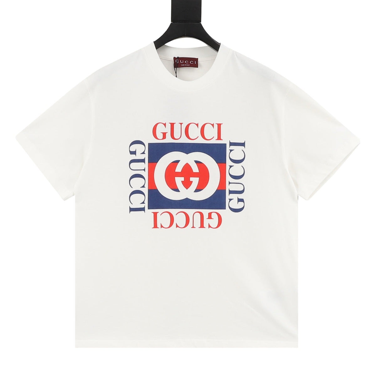 Gucci Classic Totem Print Short-Sleeve Shirt