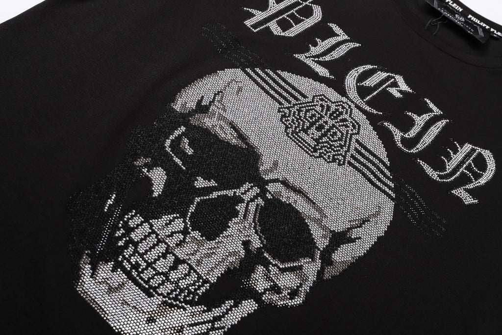 PHILIPP PLEIN Skull-Print Crew-Neck T-Shirt