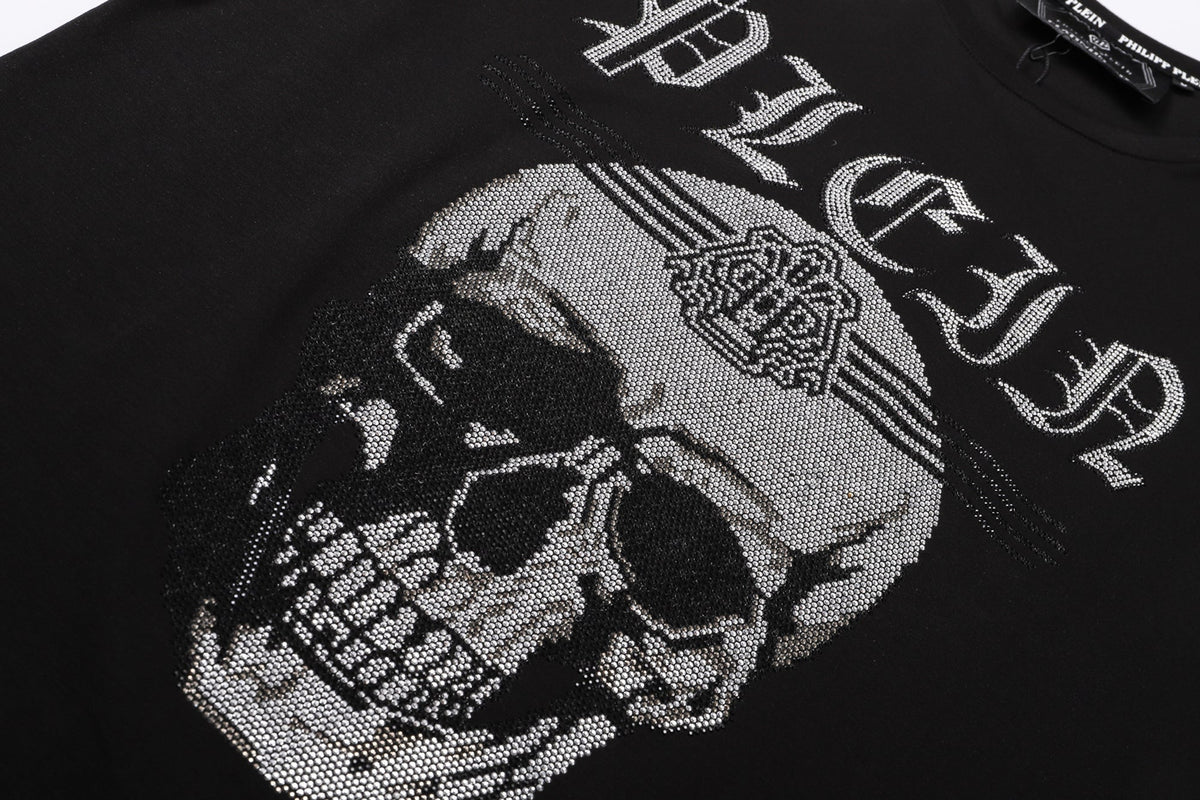 PHILIPP PLEIN Skull-Print Crew-Neck T-Shirt