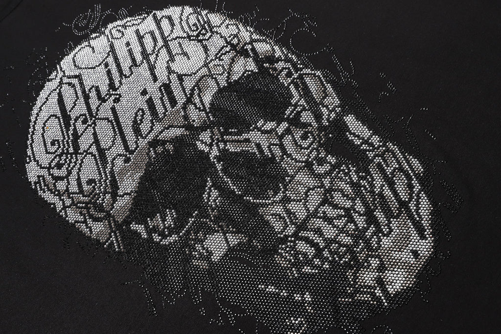 PHILIPP PLEIN Skull-Print Crew-Neck T-Shirt